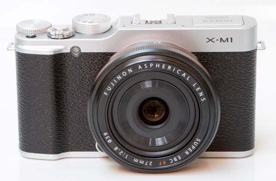 富士27mm F2.8頭實物圖賞-上機圖正面