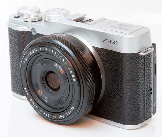 富士27mm F2.8頭實物圖賞-上機圖側面