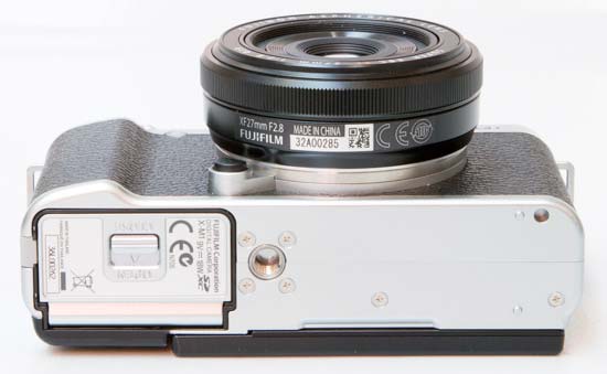 富士27mm F2.8頭實物圖賞-上機圖底部圖