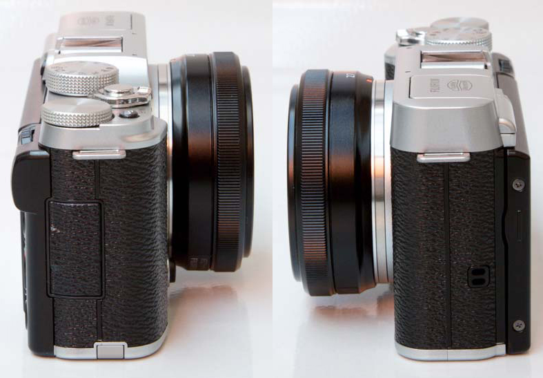 富士27mm F2.8頭實物圖賞-鏡頭側(cè)面圖