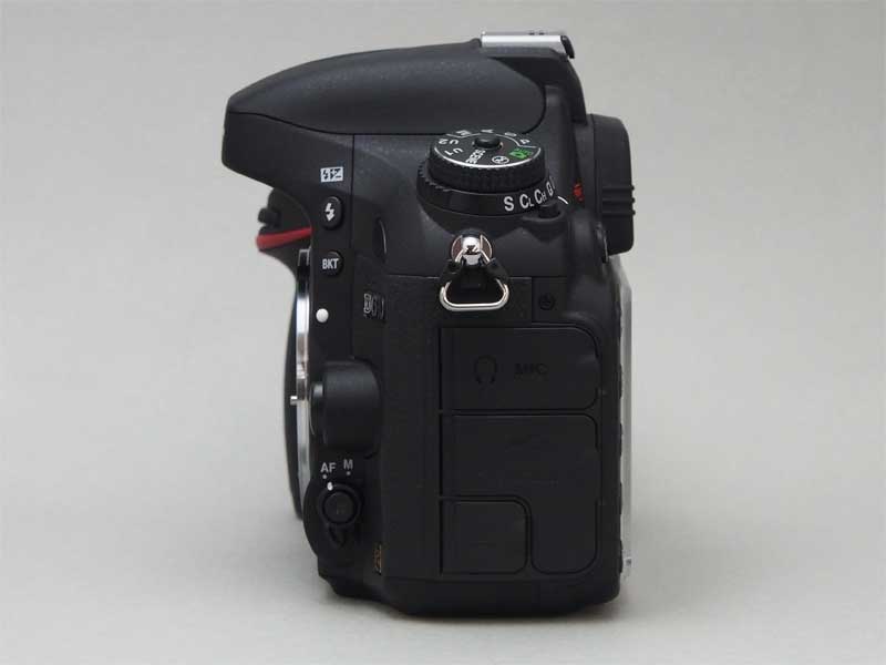 尼康D610單反新品真機圖-側(cè)面