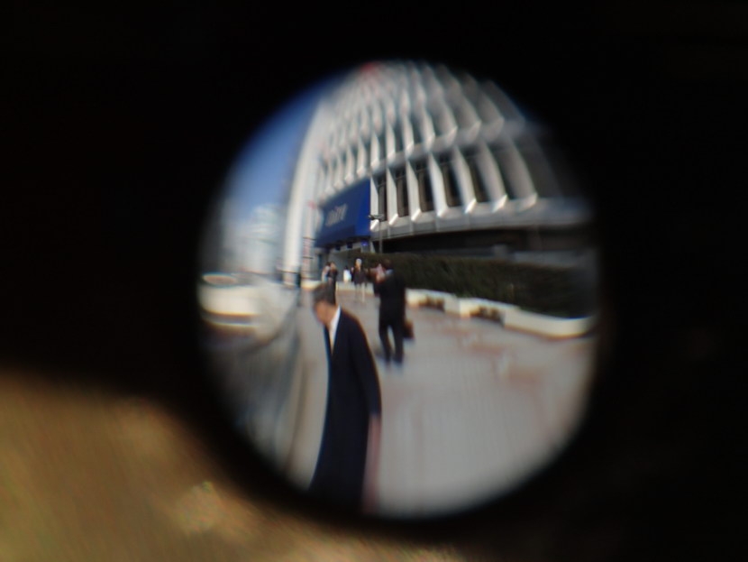 水滴改造五元硬幣鏡頭的樣張