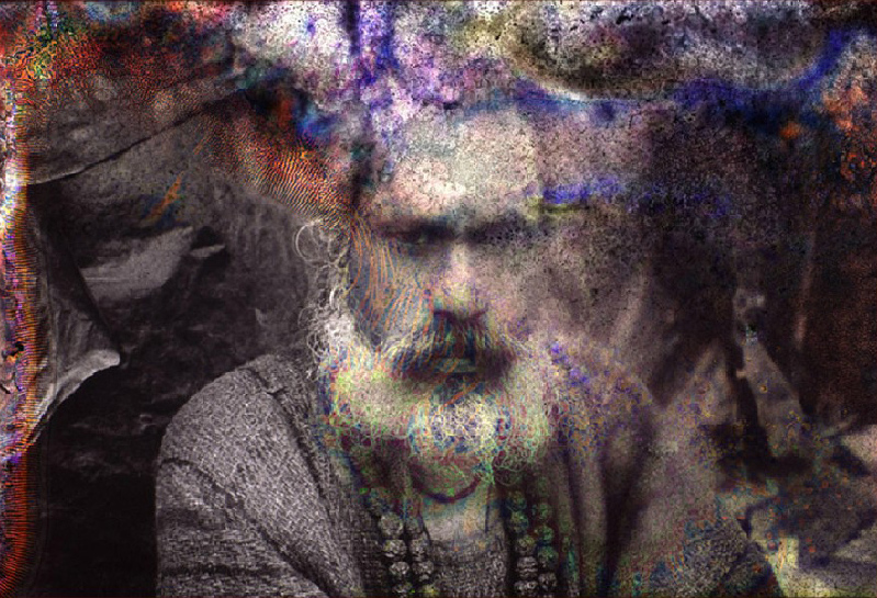 受潮過(guò)后的舊膠片