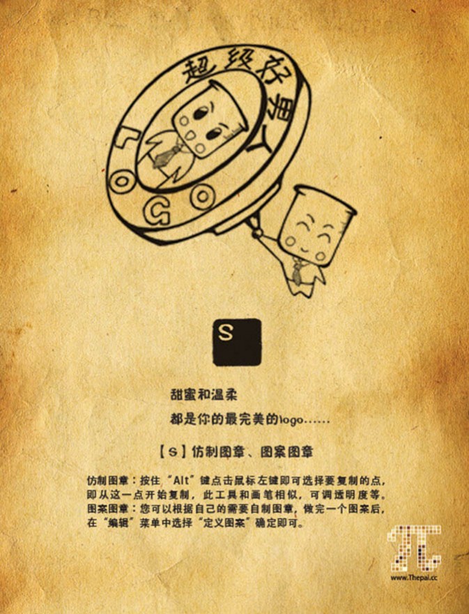 告別死記硬背 看插畫(huà)輕松快記PS快捷鍵