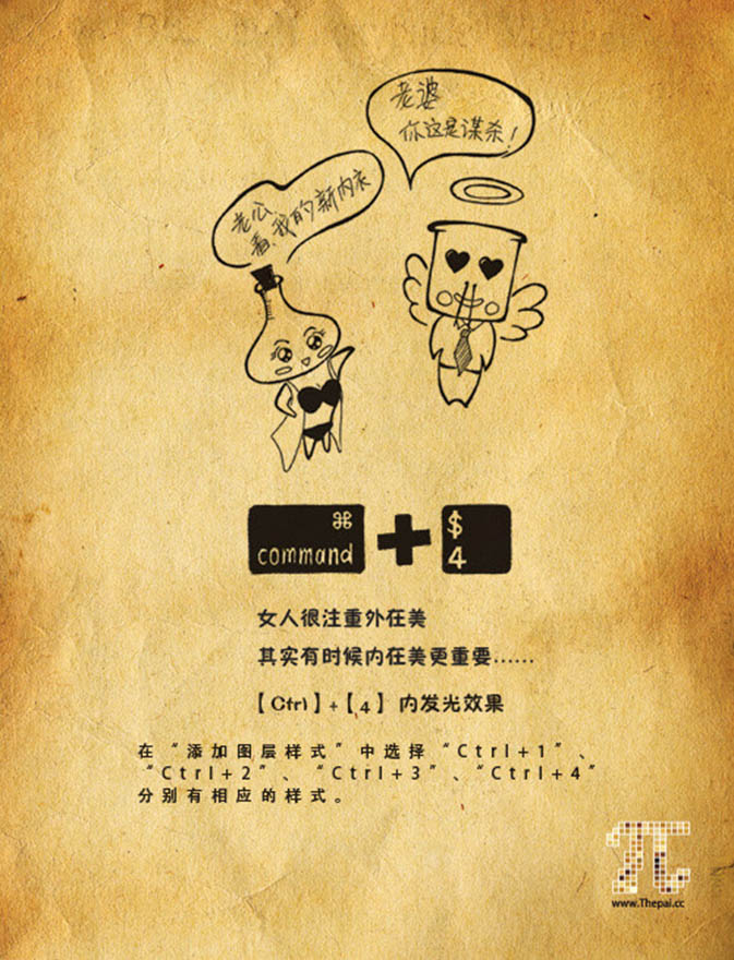 告別死記硬背 看插畫(huà)輕松快記PS快捷鍵