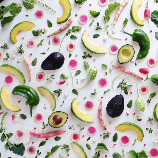 觀念攝影：食物戀