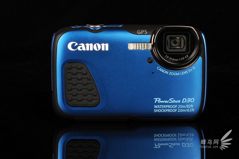 佳能PowerShot D30 正面圖