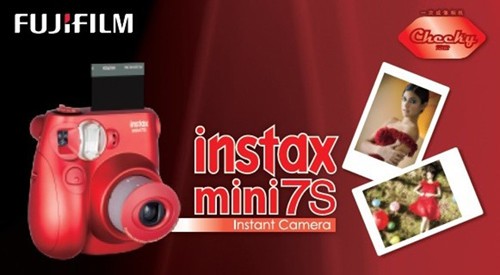 三色時尚 富士更新趣奇mini7s相機新品