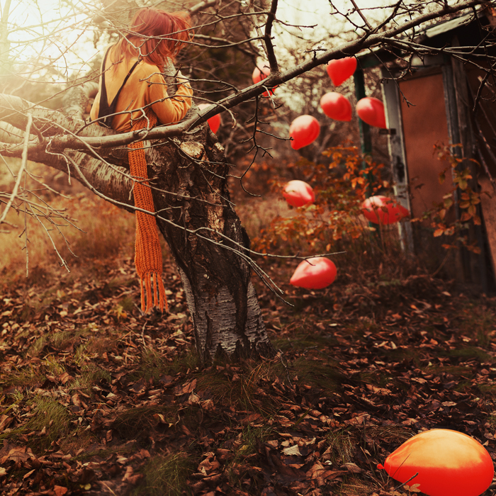 相機(jī)變成魔法棒 波蘭攝影師童話人像作品