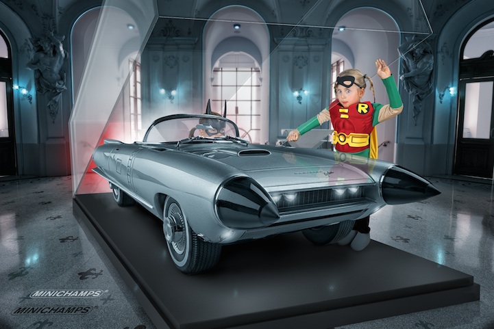 逗比父親為孩子拍攝的夢(mèng)幻場(chǎng)景