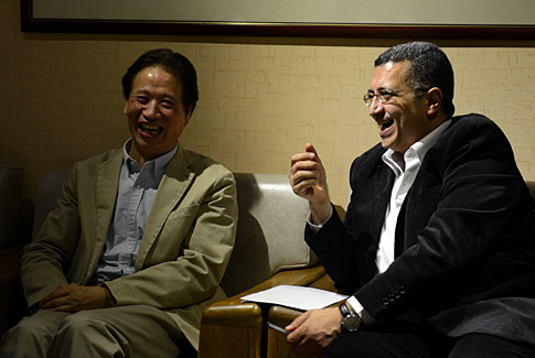 徐祖根會長會見埃及新聞攝影學(xué)會會長