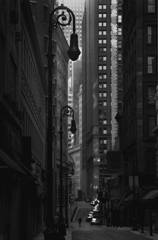 Jason Langer黑白攝影作品：隱秘城市