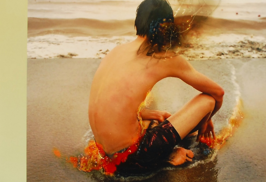 燃燒之后的照片