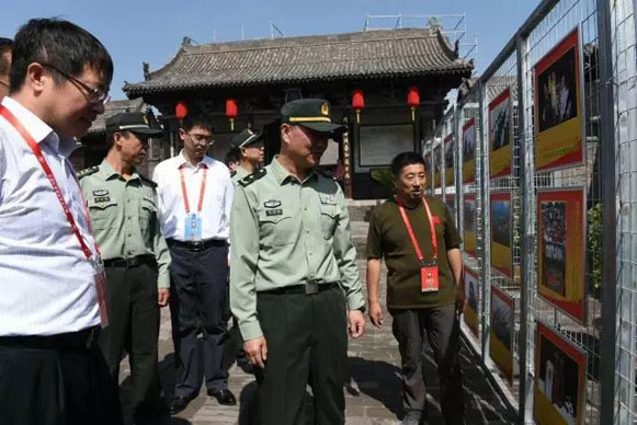 趙建偉攝影作品《軍魂》在平遙國際攝影展展出