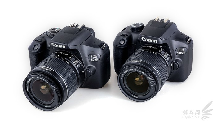 家用入門單反 佳能EOS 1500D、3000D評測