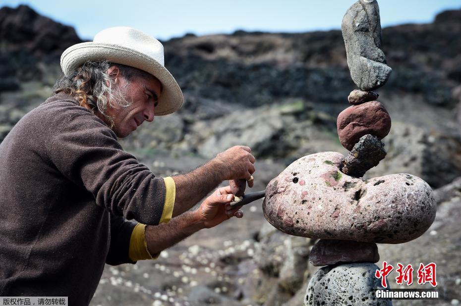 歐洲舉辦立石大賽 小小石頭挑戰(zhàn)地心引力