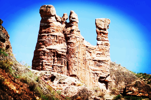 甘肅張掖：冰溝丹霞天造奇觀 美冠天下