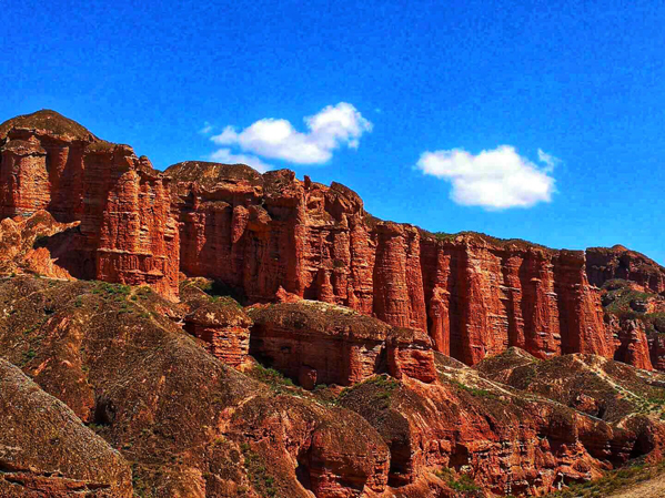 甘肅張掖：冰溝丹霞天造奇觀 美冠天下