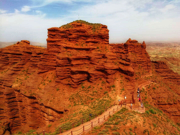 甘肅張掖：平山湖大峽谷成探險(xiǎn)旅游的新亮點(diǎn)