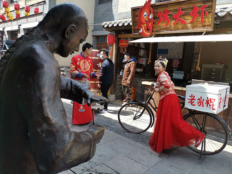 手機(jī)拍日照之九：趙紅衛(wèi)視角