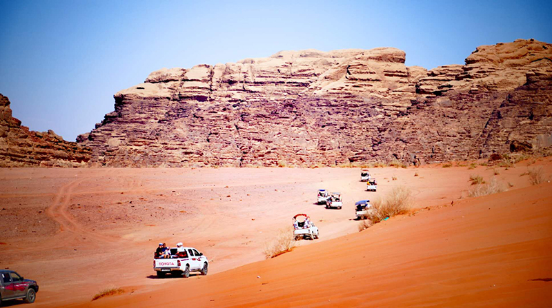 游約旦瓦迪拉姆沙漠（月亮谷）——世界自然和文化雙遺產(chǎn)