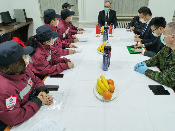 共同戰(zhàn)“疫”｜獨(dú)家！中國(guó)專家組的影像日志——初到貝爾格萊德