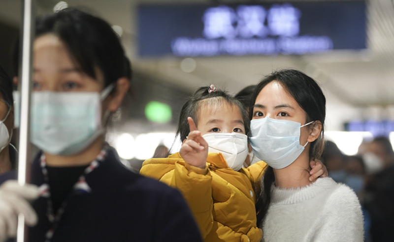 武漢站重啟日：1.2萬名湖北鄉(xiāng)親坐高鐵回家