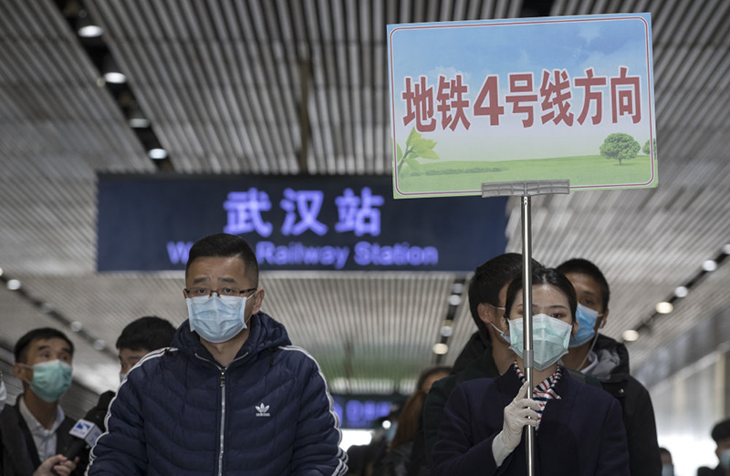 武漢站重啟日：1.2萬名湖北鄉(xiāng)親坐高鐵回家