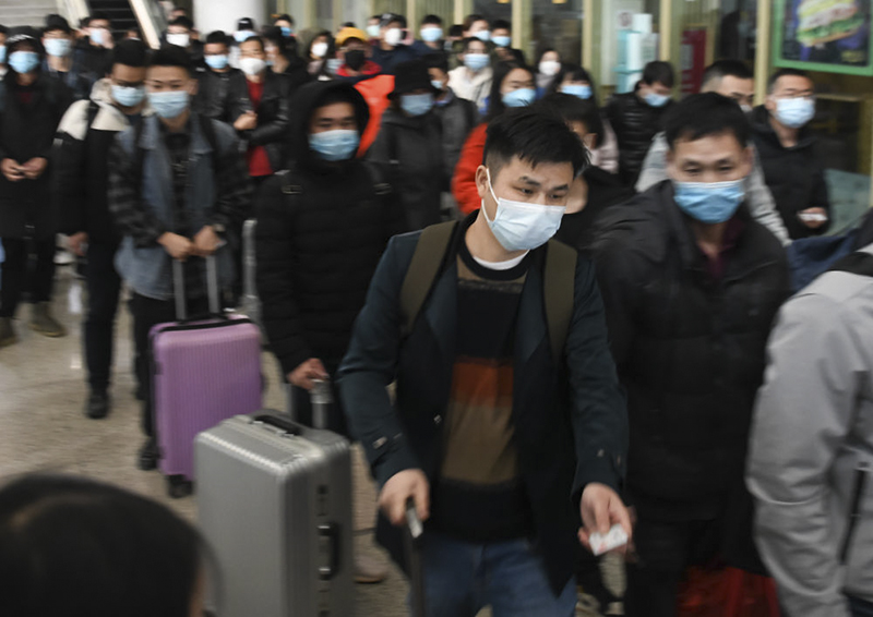 武漢站重啟日：1.2萬名湖北鄉(xiāng)親坐高鐵回家