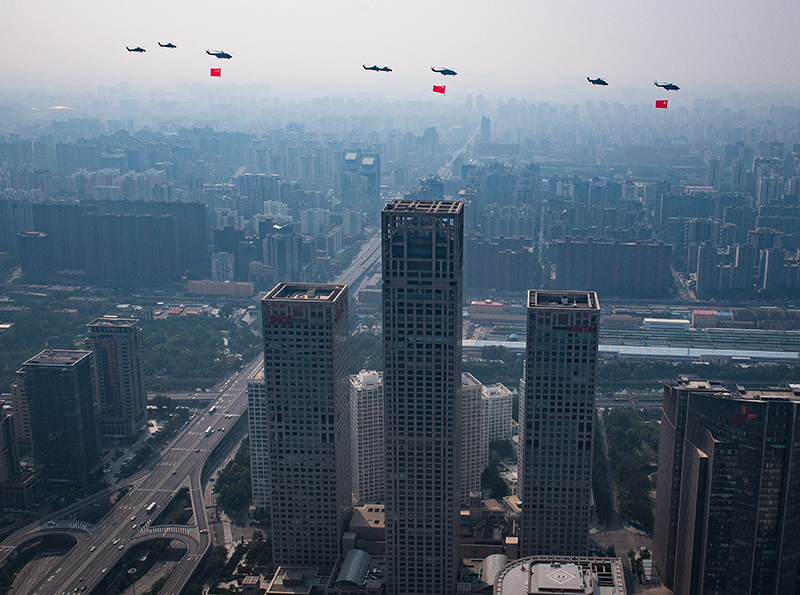 慶祝中華人民共和國成立70周年大會在京隆重舉行
