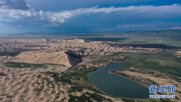 （美麗中國）（4）沙“繪”青海湖