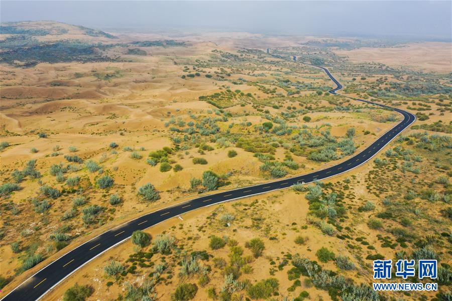 （環(huán)境）（6）庫(kù)布其沙漠披綠裝　