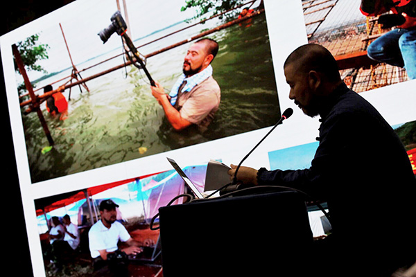 ＂在抗疫一線錘煉四力”新聞攝影學(xué)術(shù)報(bào)告會(huì)在日照舉行