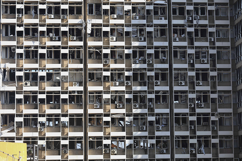 黎巴嫩貝魯特：爆炸過(guò)后