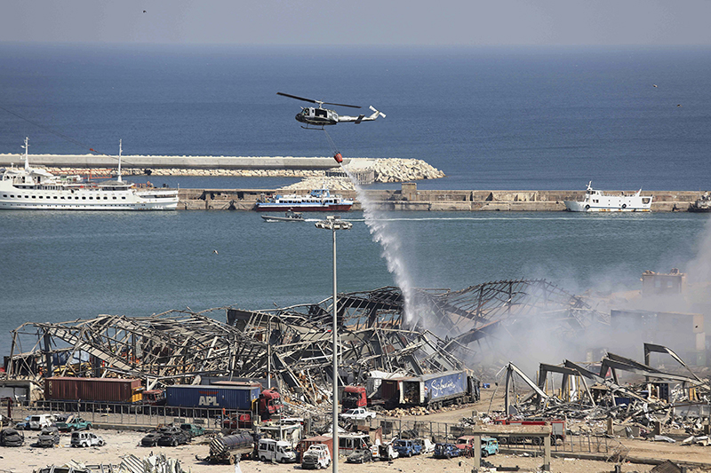 黎巴嫩貝魯特：爆炸過后