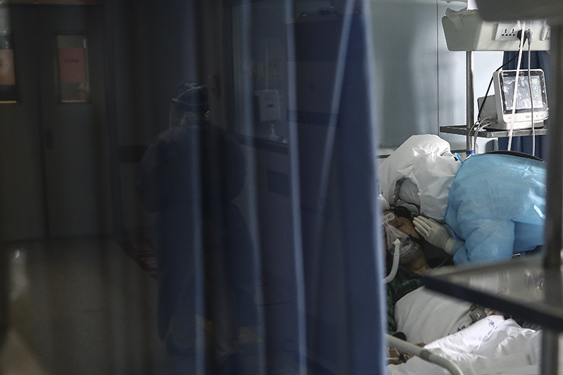 金銀潭ICU的呼吸