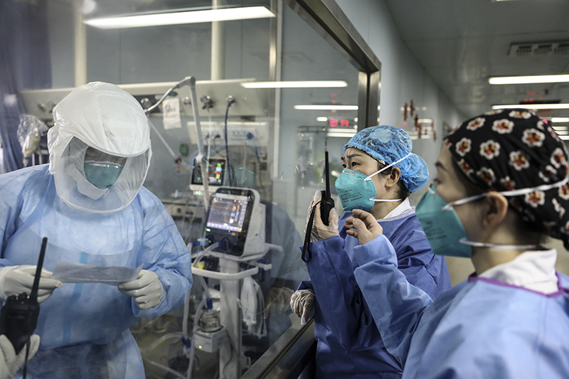 金銀潭ICU的呼吸