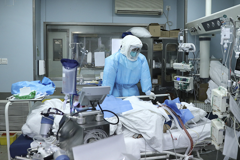 金銀潭ICU的呼吸