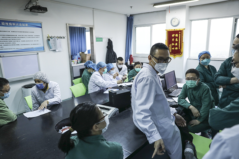 金銀潭ICU的呼吸