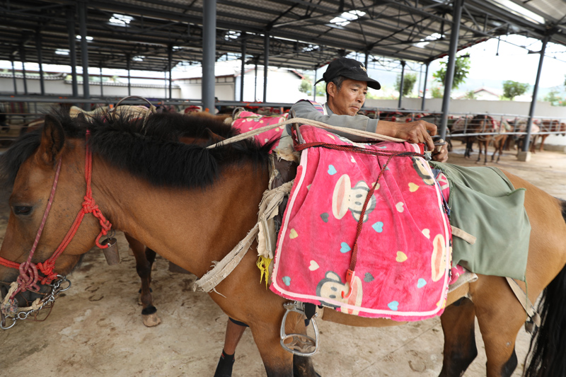 56個(gè)民族一起奔小康