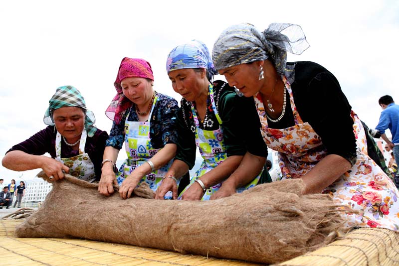 56個(gè)民族一起奔小康