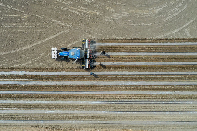 從“坎土曼”到“無人機(jī)”——田間地頭看新疆高質(zhì)量發(fā)展