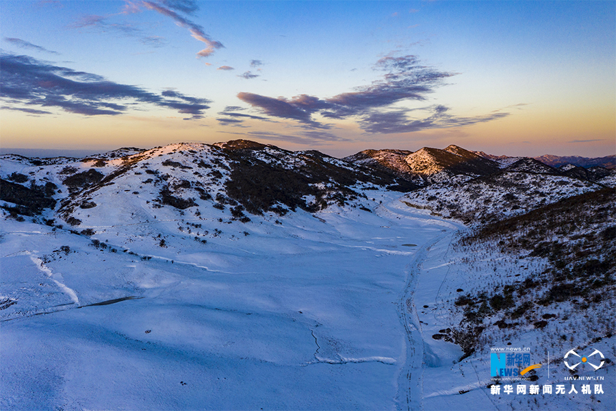 重慶紅池壩迎初雪 宛如童話世界