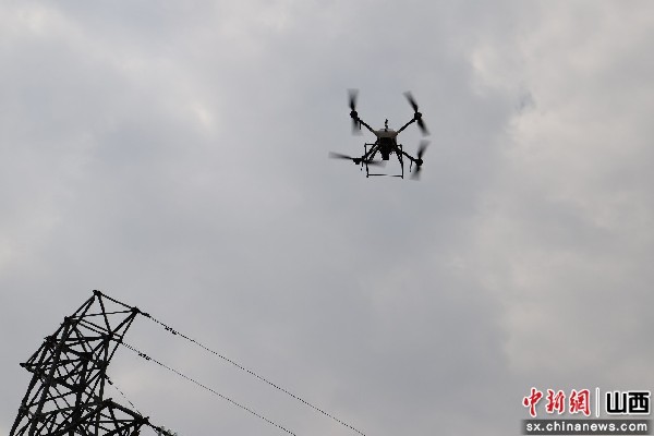 山西省首家電力無人機自主巡檢平臺“首飛”成功