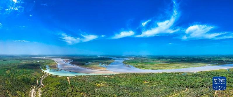 江河奔騰看中國丨塔里木河:沙漠中的綠色走廊