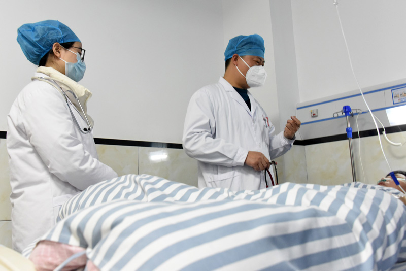 湖南澧縣：除夕堅守工作崗位