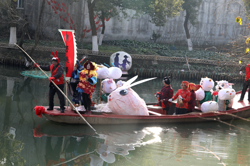 民俗文化“鬧” 千年古村“活”