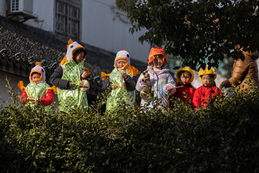 民俗文化“鬧” 千年古村“活”