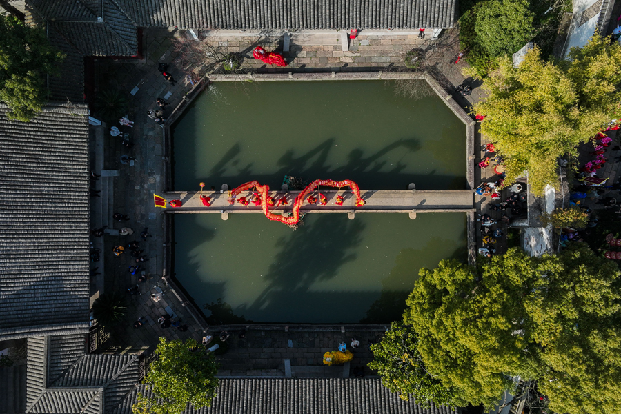 民俗文化“鬧” 千年古村“活”