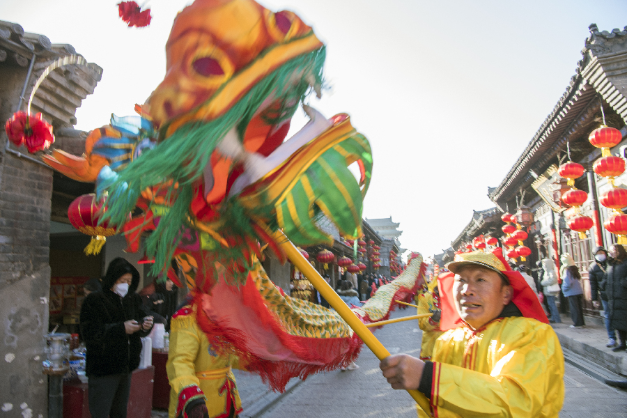 民俗社火鬧新春